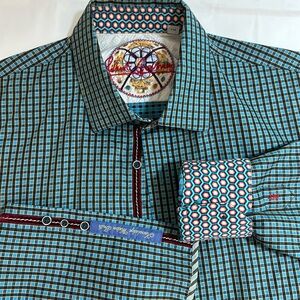 Robert Graham long sleeve shirt. Size L
